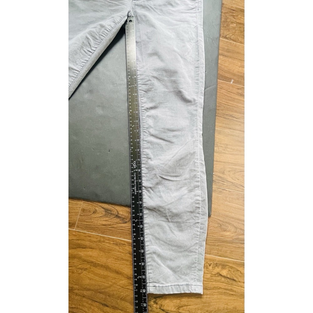Tommy Hilfiger gray corduroy pants, Slim Fit, Size 26,hemline At The Bottom, EUC - Picture 6 of 7